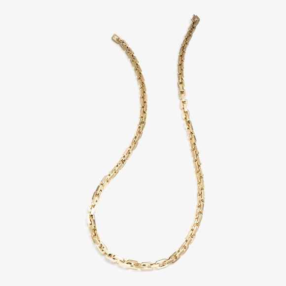EDDIE BORGO 17” SUPRA LINK NECKLACE NWT 12 K GOLD - Picture 3 of 12